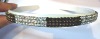 plastic head band / hair band with resin stones