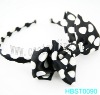 Large bow spot Head band HBST0090