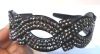 plastic head band / hair band with resin stones