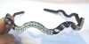 plastic head band / hair band with resin stones