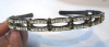 plastic head band / hair band with resin stones