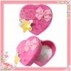 Plush Heart-Shaped Casket