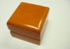 Wholesale good handicraft wood ring box with shiny lacquer