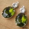 Wholesale Fashion jewelry parts with acrylic diamond