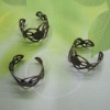 Wholesale Personalized Style copper adjustable ring