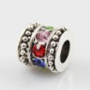 Wholesale A1200,rhinestone spacer beads,diameter:10mm,hole:2mm