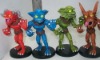 Polyresin game action figurines