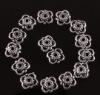 Wholesale 2011 newest design fashion tibetan bead caps,zinc alloy charms YT056