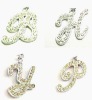 Wholesale 30mm rhinestone letter