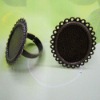 Wholesale Fashion copper adjustable ring