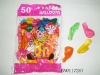 Wholesale colorful balloon(50pcs/bag),festival toy,party toys