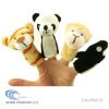 Plush finger puppet