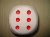 dice shape pu foam toy