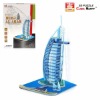 Wholesale BURJ AL ARAB Educational DIY puzzle toy FPB and Paper Game Mini 3D Puzzles Paper