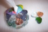 Wholesale glass gift;glass marble in abnormality shapes;glass stone