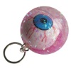 Wholesale key chian glitters bounce ball