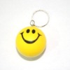 pu ball KEYCHAIN with logo