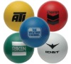 bouncing ball with logo