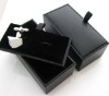Wholesale black cufflinks box