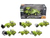 Wholesale 1:18 Diecast construction farm car model,Pull-back Farm car toys
