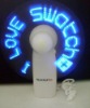 Wholesale led mini fan for christmas gifts