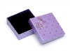 Wholesale purple jewelry gift box