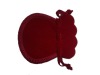 Wholesale red velvet pouch