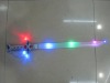 Wholesale newly latest hot sell plastic led flashing colorful sword electronic toys for children