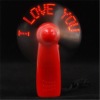 Wholesale led mini fan with english words