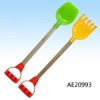 Plastic sand tool toy set