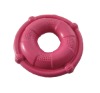 lovely rubber pet toy with doughnut shape