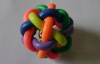 Wholesale Pet Dog Multi-Pet Nobbly Wobbly Rubber Ball Funny toy