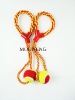 Cotton Rope and Tennis Ball Pet Toys