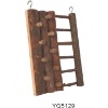 Wholesale hamster / rat bridge of natural wood with bark