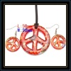Wholesale Lampwork Murano Glass Jewelry Set