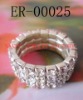 Wholesale hot nice style claw chain silver plating stretch finger ring