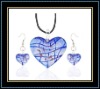 Wholesale Murano Glass Jewelry Set