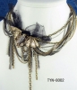 Wholesale Handmade Beaded Necklace and Earrings / Jewelry Set / Beaded Jewelry / Skull Jewelry / Handmade Jewelry with Skull Pendant