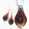 Wholesale murano glass jewelry set