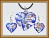 Wholesale murano glass jewelry set
