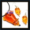Wholesale Lampwork Murano Glass Jewelry Set