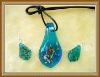Wholesale fahion murano glass jewelry set