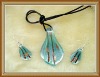 Wholesale fahion murano glass jewelry set