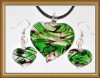 Wholesale murano glass jewelry set