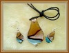 Wholesale fahion murano glass jewelry set