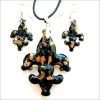 Wholesale Lampwork Murano Glass Jewelry Set