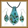 Wholesale fashion murano glass jewelry set