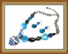 murano glass jewelry set