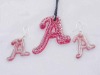 Wholesale Lampwork Murano Glass Jewelry Set