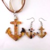 Wholesale Lampwork Murano Glass Jewelry Set